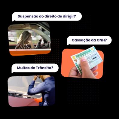 Pessoas com multas de transito