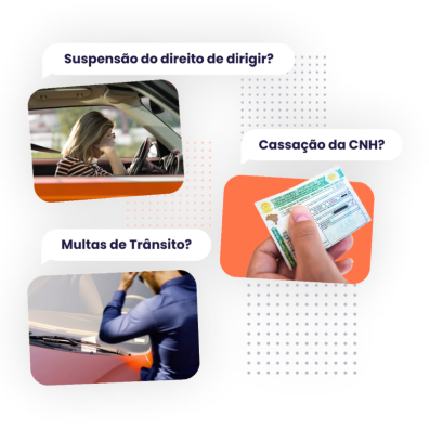 Pessoas com multas de transito